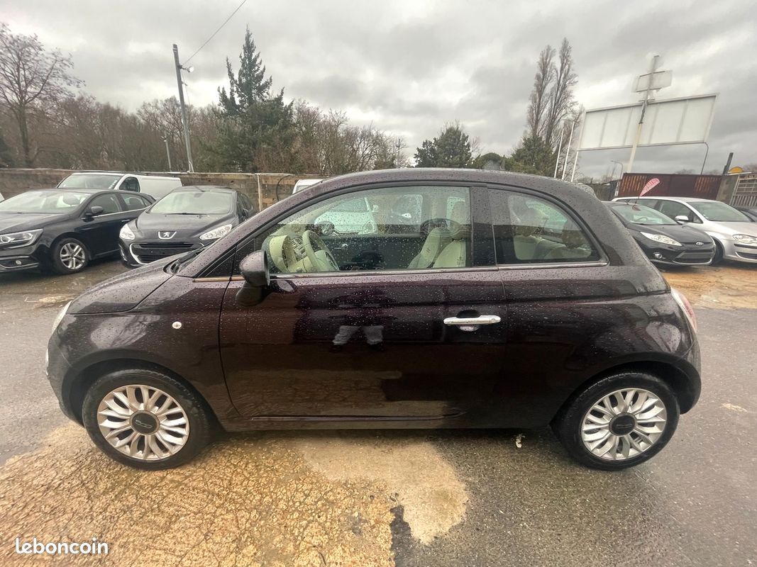 Fiat 500 1.2 Lounge 70CHV Crit'Air 1 GARANTIE 3M - Annonce