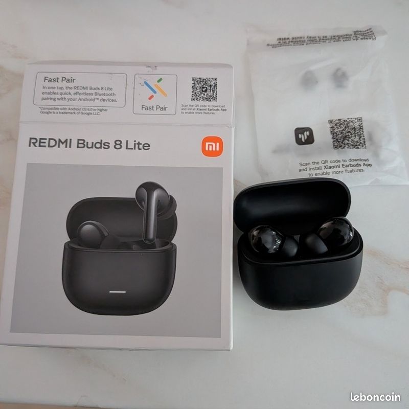 Xiaomi Redmi Buds 8 Lite - Pour pièces (Boîtier + Écouteurs + Boîte) (image 1)