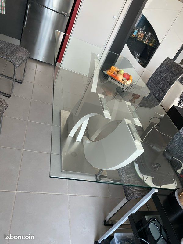 Table en verre 100X200 (image 4)
