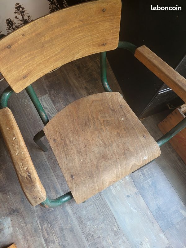 Magnifique fauteuil maître d'école année 50 (image 2)
