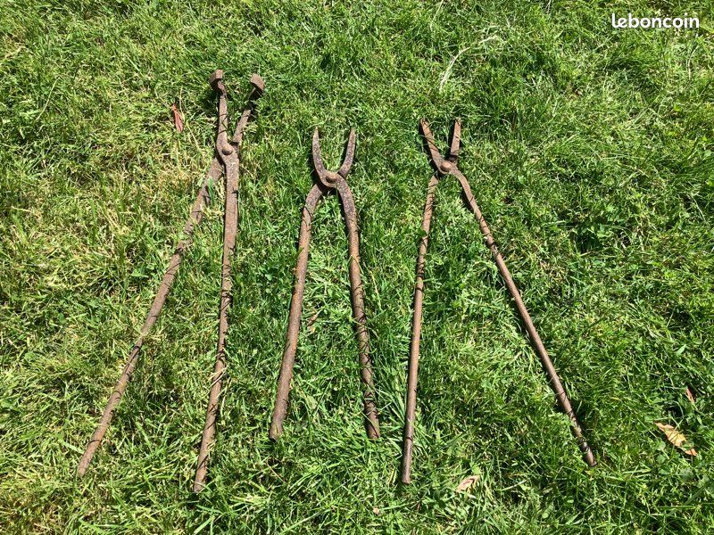 Lot de pinces de forge (image 1)
