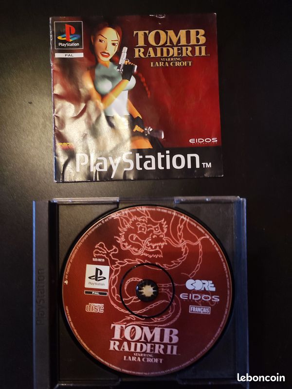 Tomb raider 2 ps1 -Jeux vidéo d'occasion