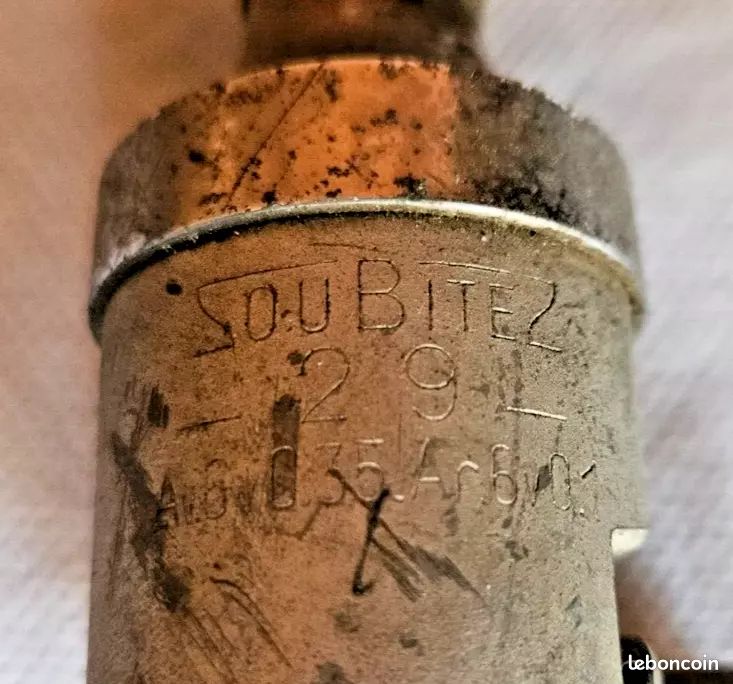 N.O.S KIT OPTIQUE phare feu dynamo SOUBITEZ old french vintage bike