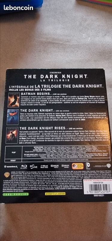 Lot coffrets bluray Batman (image 8)