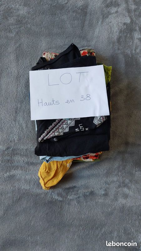 Lot de hauts : 6 hauts d’été en taille 38 (image 1)