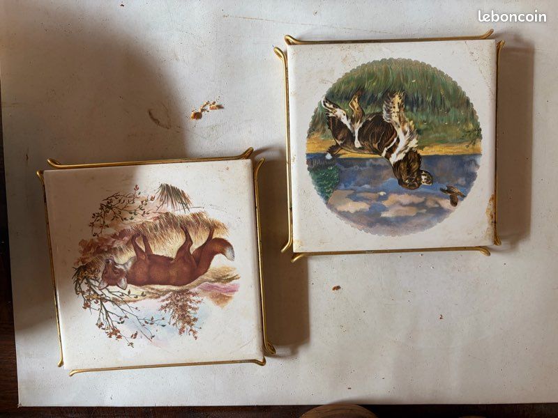 Lot de deux dessous de plat (image 1)