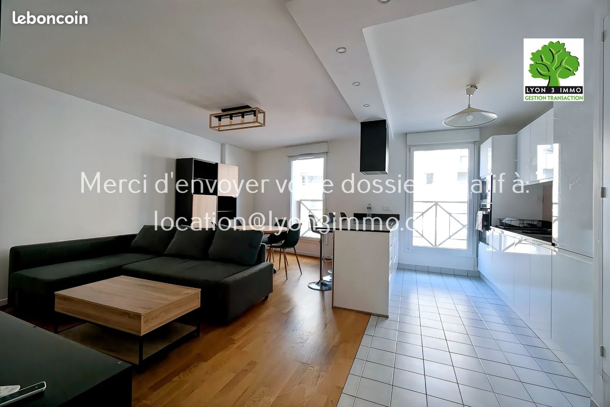 Appartement 2 pièces 50 m² · à Lyon · 50 m² · 1 143 €/mois
