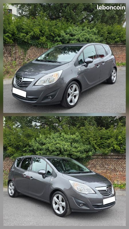 OPEL MERIVA B 1.7 CDTI 100 Cv SERIE COSMO (Boîte Automatique) 5p. CLIM AUTO-JA-RAD-RV-CUIR (image 1)