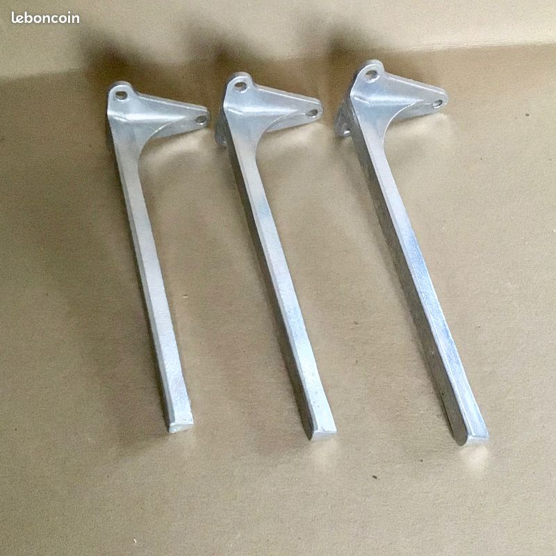 3 supports en alliage d'aluminium - (image 2)
