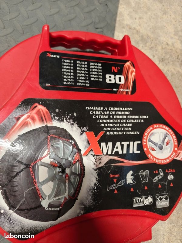 Chaînes à neige Xmatic taille 80 (image 1)