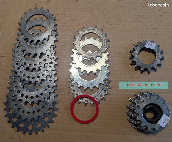 Roue Libre Maillard Sprint 5 Vitesses 13-17 Dents – Pour Vélo De Course