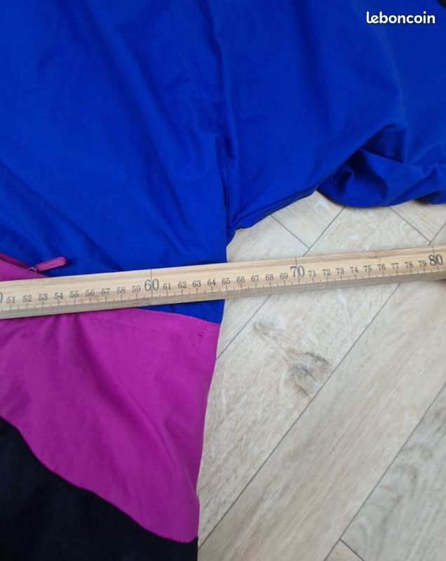 Veste Coup-vent à motif fou - Y2K - Oversize - Taille L Homme - Très Bon état - 1109 (image 8)