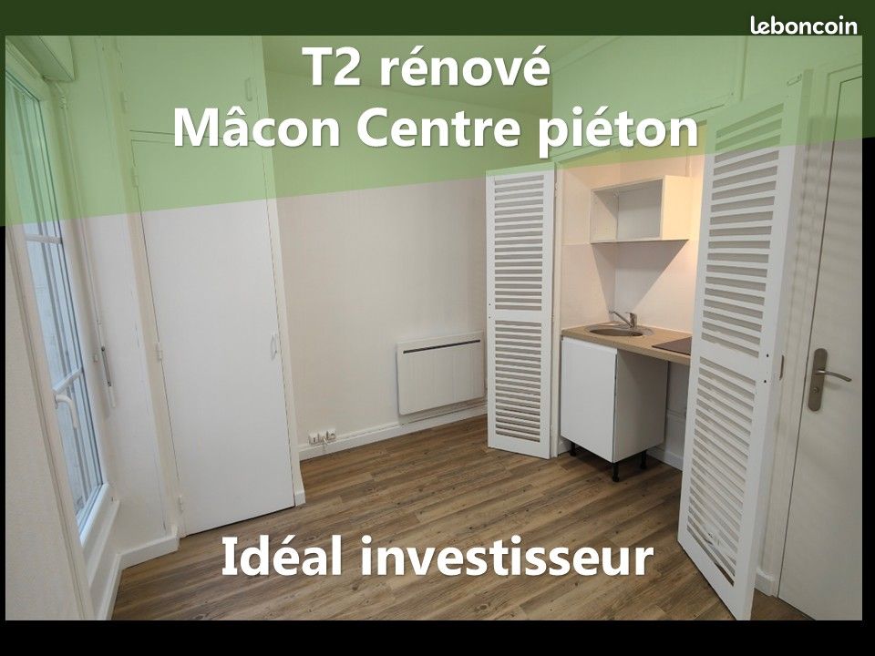 Appartement 2 pièces 33 m² · à Mâcon · 33 m² · 89 000 €