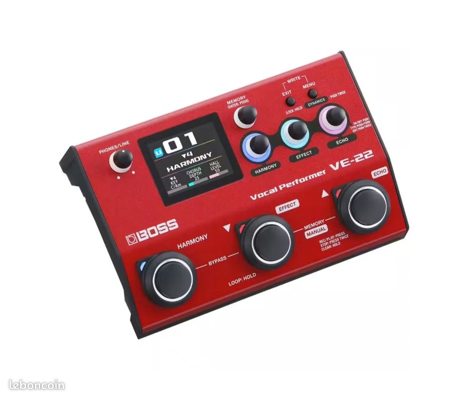 Boss VE-22 Vocal Performer ( J'en ai deux ) (image 2)