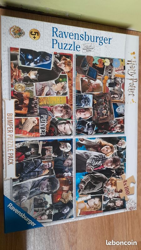 Puzzles Harry Potter 4x100 pièces (image 1)