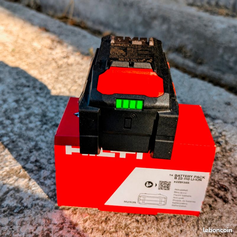 Hilti Batterie B 22-110 Li-ion #2251355 neuve (image 2)