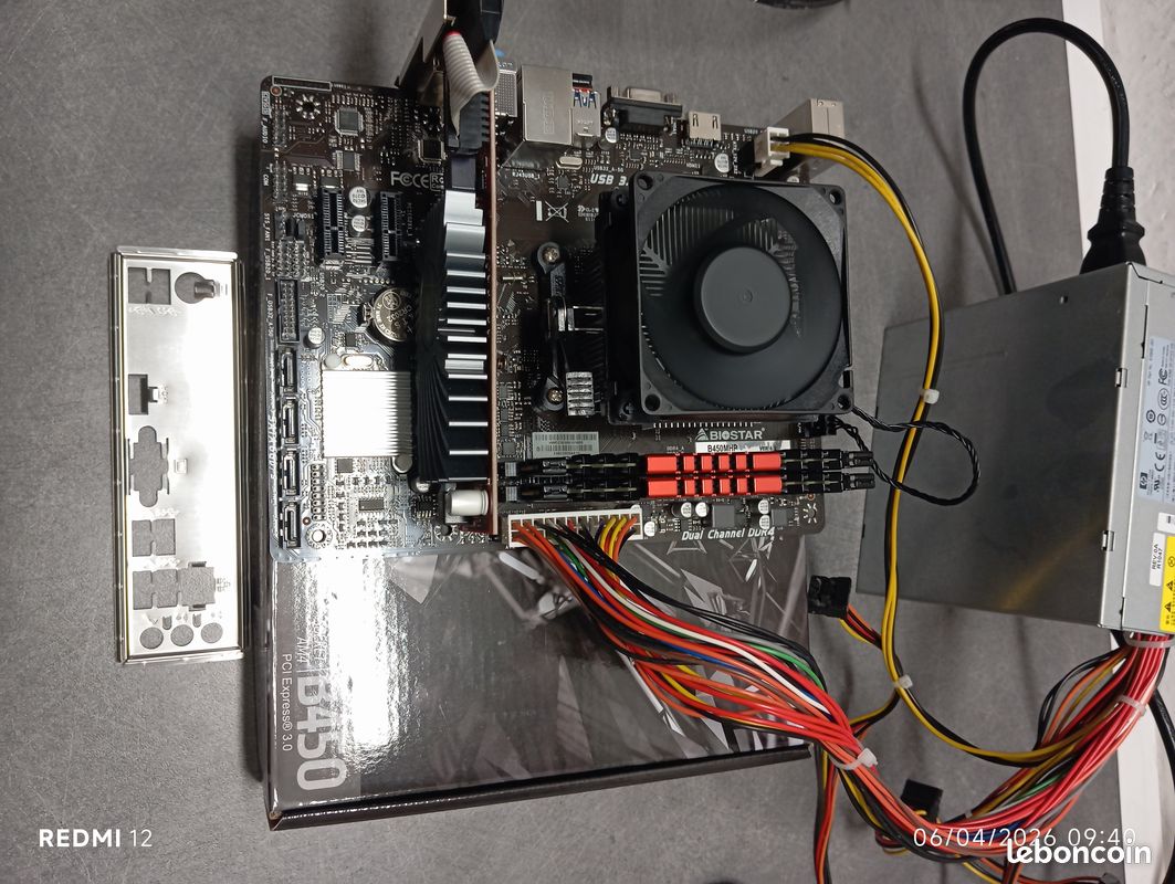 B450MHP + AMD Ryzen 5 2600 + 16Go DDR4 2133 - Accessoires informatique