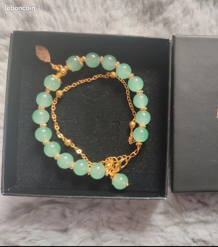 Bracelet perles Jade hetian (image 2)