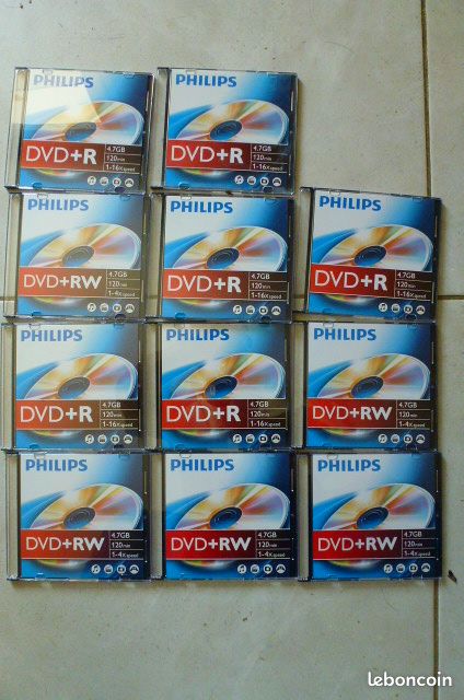 CD RW REINSCRIPTIBLE Philips (image 1)