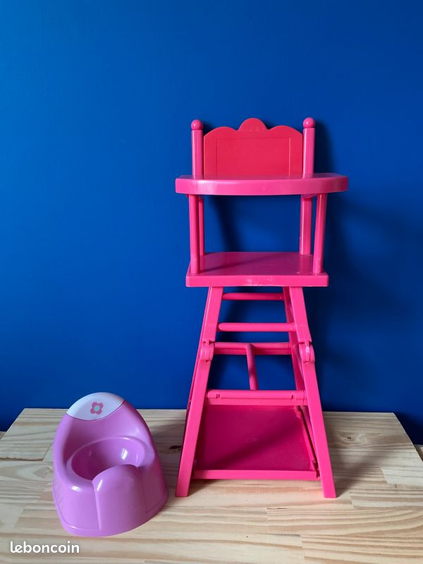 Chaise haute poupée Corolle (image 2)