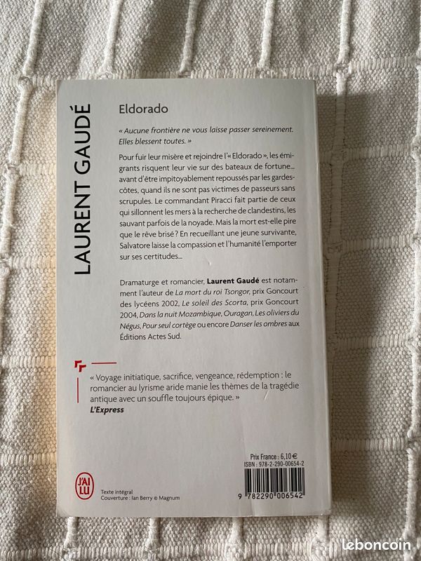 Eldorado Laurent Gaudé (image 2)