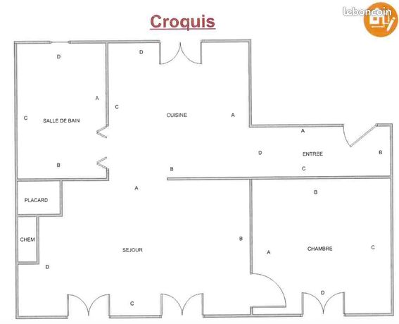 Appartement 2 pièces 31 m²