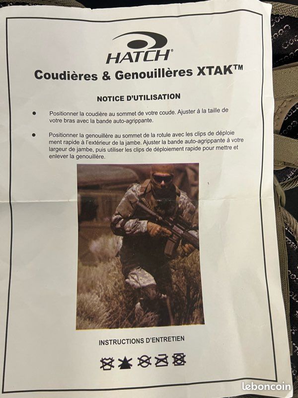 EQUIPEMENT MILITAIRE &TACTICAL COUDIERES HATCH TAN (Légion Etrangère