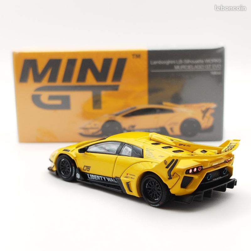 Burago - Bburago Street Fire - LAMBORGHINI MURCIELAGO gris bleu métallisé Burago BO 1/43