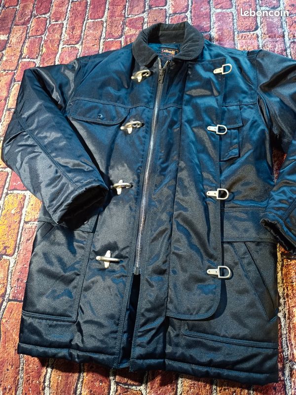 Blouson Vintage Schott En Cuir - Années 80/90 - Taille M - Neuf Avec Petits Défauts