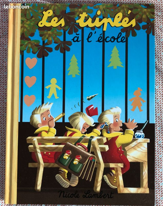 Poupées Corolle les triplés à l’école (image 2)