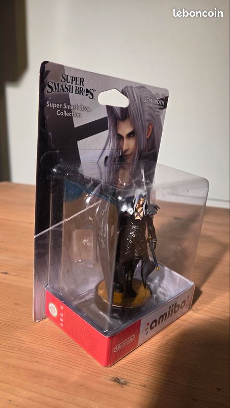 🎮 Amiibo Sephiroth n°90 – Super Smash Bros 🔥 NEUF SOUS BLISTER (image 2)