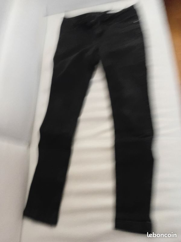 Jean noir 38 Zara low rise skinny (image 5)