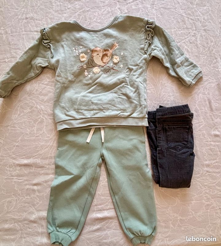 Lot vêtements 2 enfant filles (image 7)