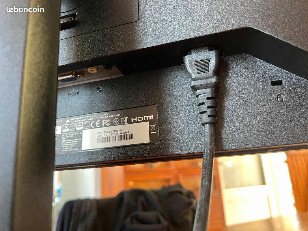 écran AOC 165 Hz 23,8 pouces + casque gaming offert (image 6)