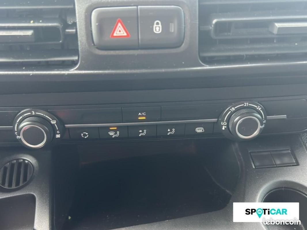 Citroën Berlingo VAN TAILLE M 650KG BLUEHDI 100 S&S BVM6 TVA RECUPERABLE (image 15)