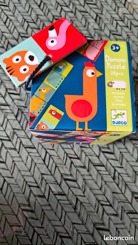 Domino puzzle animaux Djeco (image 1)