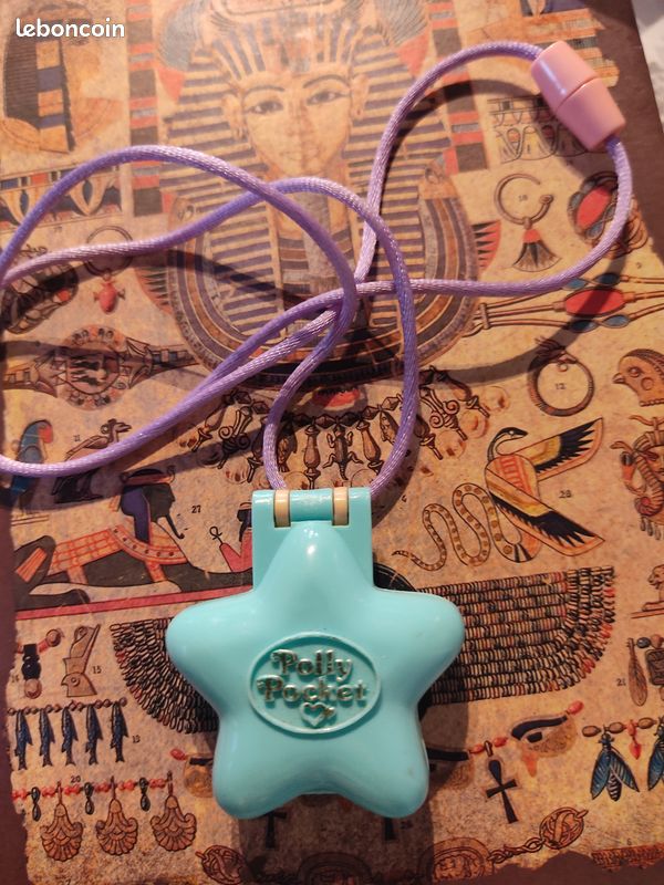 Polly Pocket Film Star Locket 1992 – Modèle Bluebird, état D'occasion