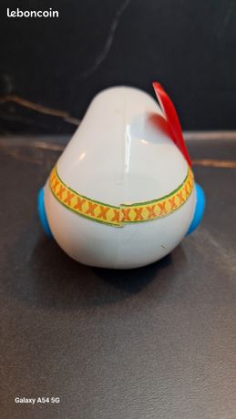 Pot De Glace Schtroumpf - Indien - 1987 - Collection