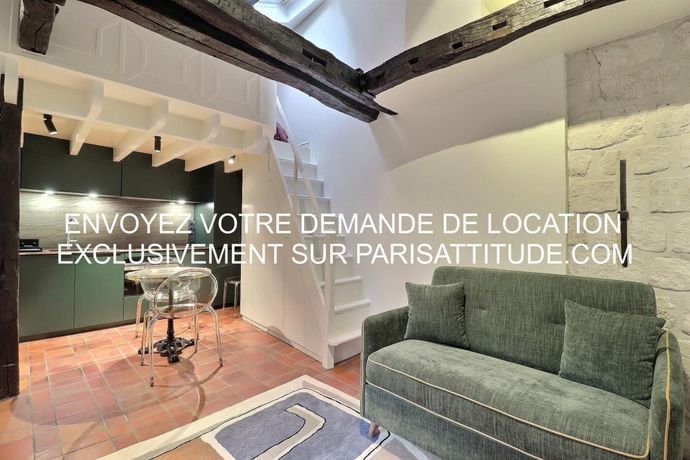 Appartement a louer paris-6e-arrondissement - 1 pièce(s) - 30 m2 - Surfyn