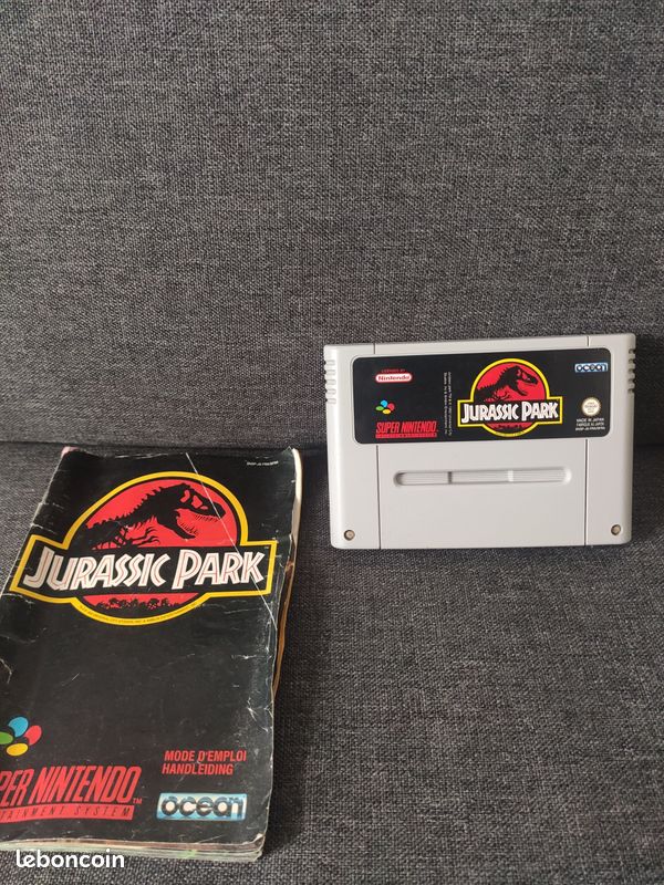 Jurassic parc sur super nintendo (image 1)