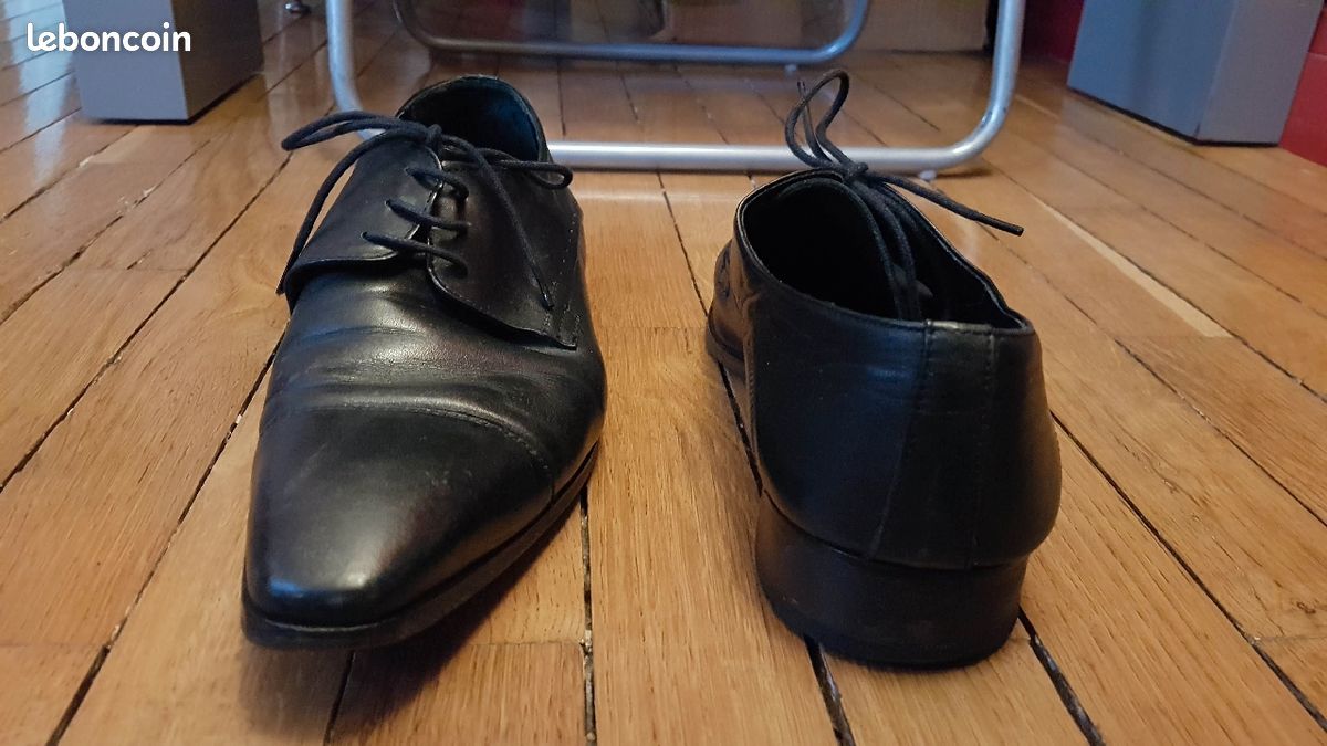 Chaussures de ville habillées en cuir taille 42 Minelli (image 5)