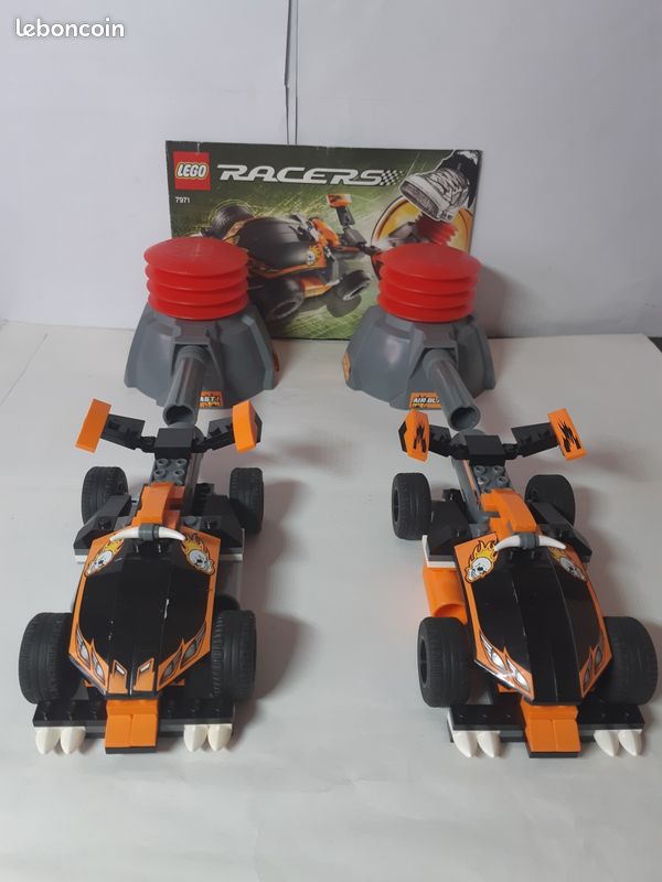 Lego Racers Bad 7971 (deux bolides) (lot 51) (image 2)