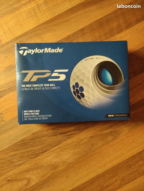 Lot 12 balles golf - TaylorMade TP5 (image 1)