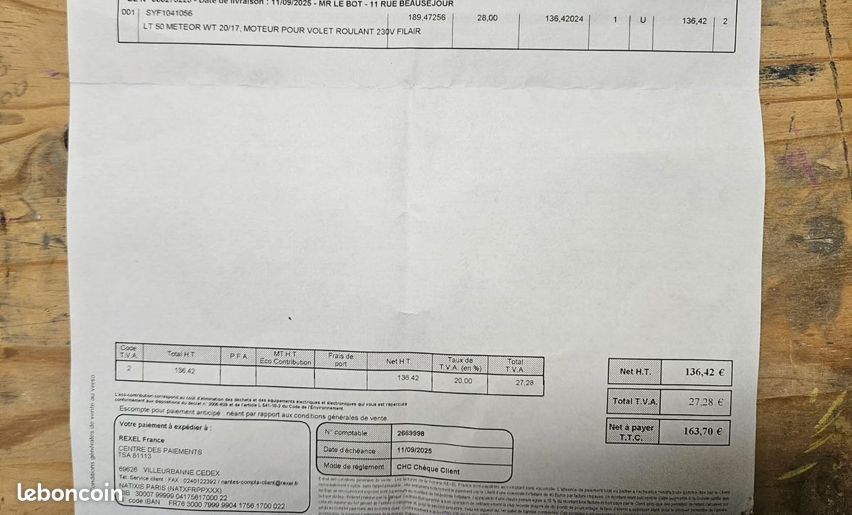 Moteur filiaire somfy (image 2)