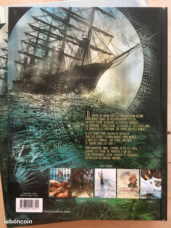 BD "Les corsaires d'Alcibiade" tomes 1 à 5 (image 3)