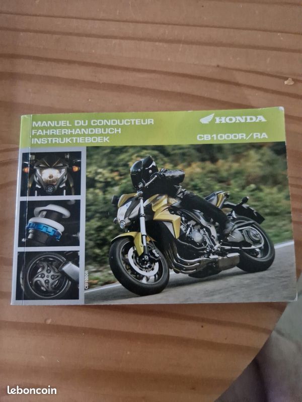Manuel Conducteur CB1000R (image 1)