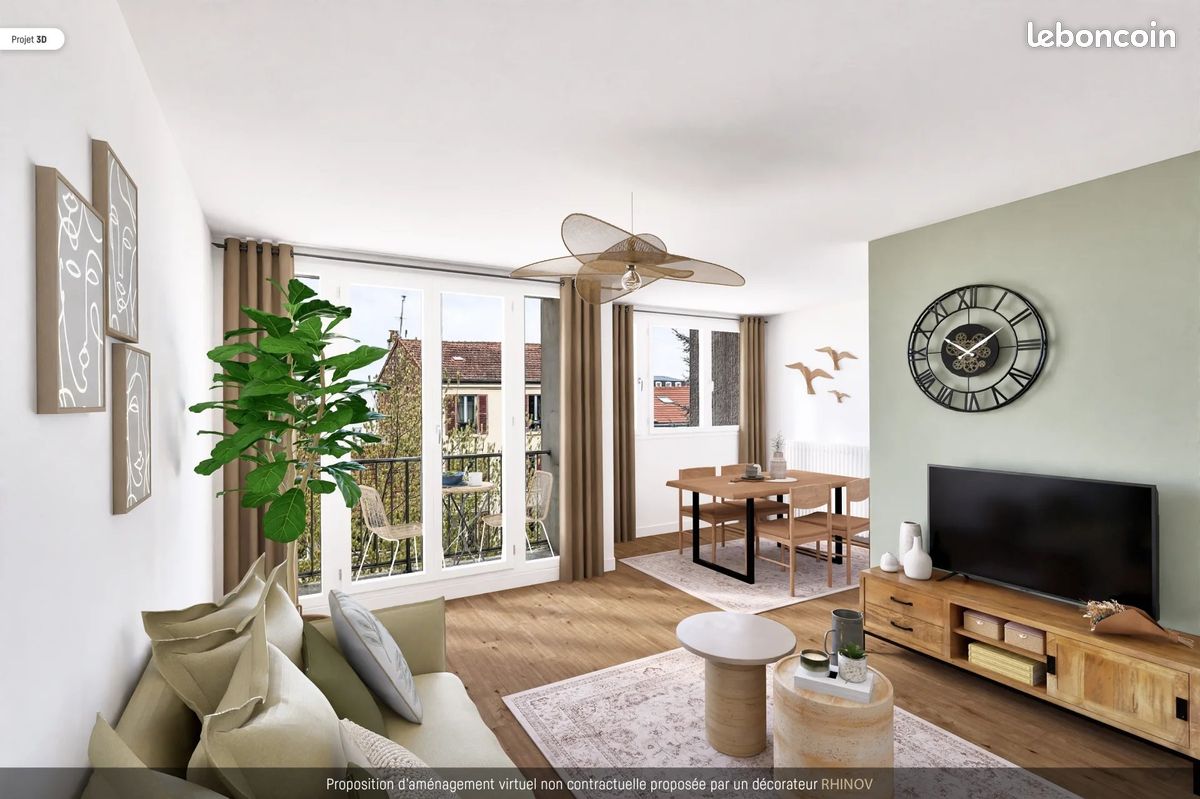 Appartement 3 pièces 63 m² · à Alfortville · 63 m² · 227 851 €