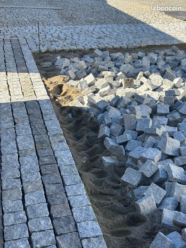 Pavé Granit Gris 10x10x5 – STOCK DISPONIBLE (image 2)