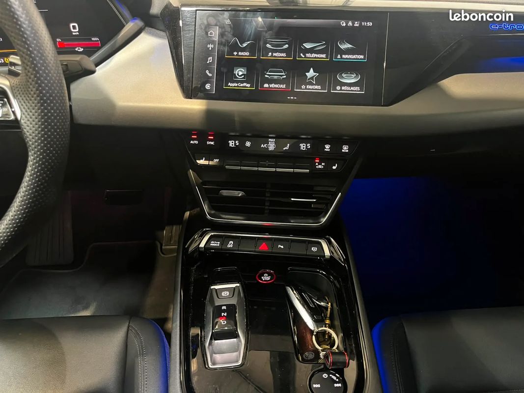 AUDI e-tron GT Electrique 476 ch QUATTRO - 2022 - 57 000 km - SUIVI AUDI - ORIGINE FRANCE (image 16)