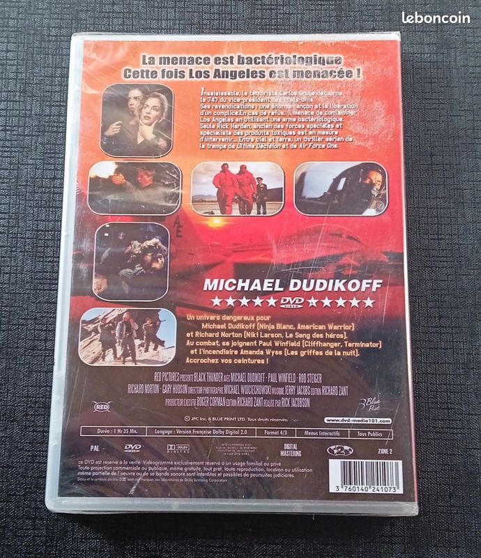 DVD Black Thunder 2 - Neuf sous Blister (image 2)